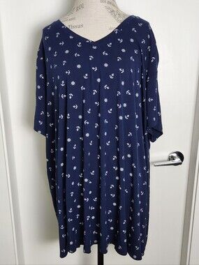 Blue Sky Nautical Loungewear Tshirt Top